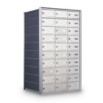 View Rear Loading 30-Door Horizontal Private Mailbox